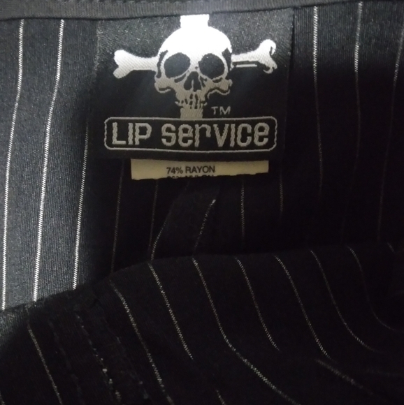 Lip Service Gangster Prankster Midi Skirt - Picture 3 of 4